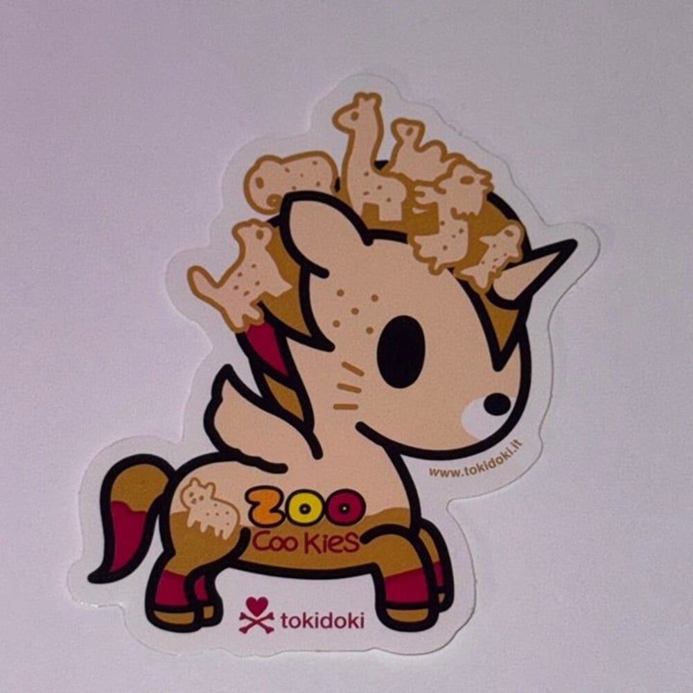 tokidoki Biscotto Unicorno Die Cut Sticker